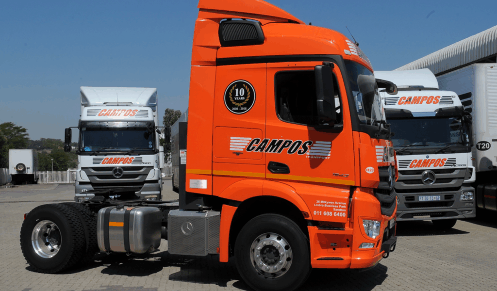 Campos Orange Truck
